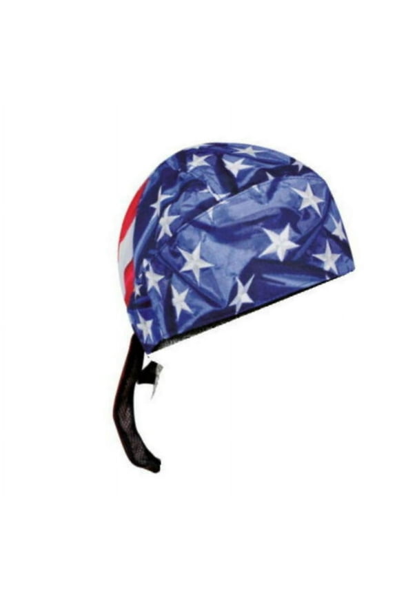 Headwrap DANBANNA PLATINUM US Flag Stars & Stripes Du Rag Doo Rag Bandana