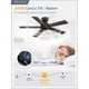 thumbnail image 5 of Ventilador de Techo Fanbulous 42" Montaje Empotrado Negro con Control Remoto y 6 Velocidades, 5 of 8