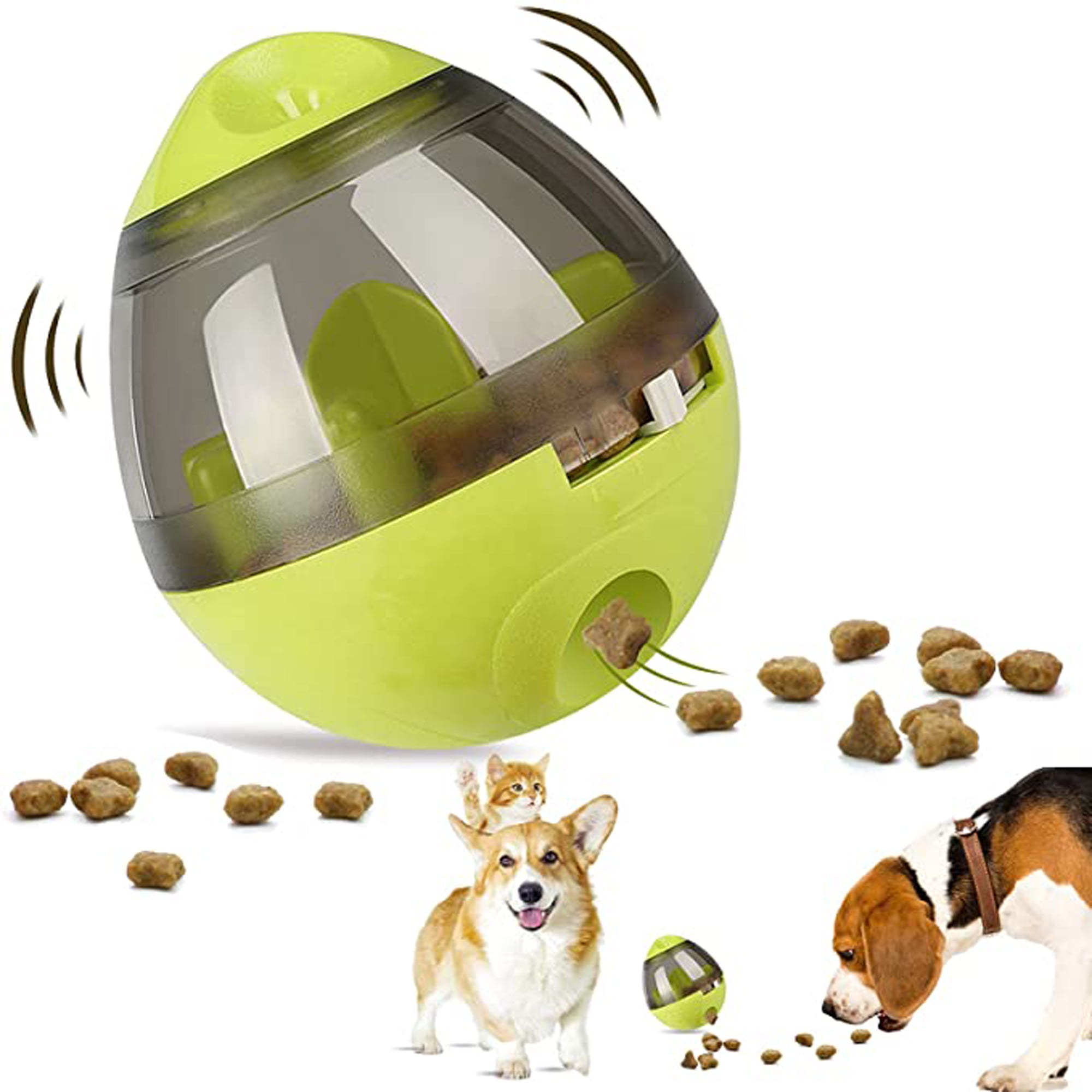 Dog Treat Turbine - Interactive Slow Feeder Adjustable Difficulty Pet –  Mali's Corner