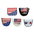thumbnail image 3 of Xingzhi Durable Golf Club Cover With Closure Club Identification Round PU Leather Protection With For Flag Round Cover American style squar, 3 of 6