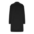 thumbnail image 7 of Guieoi Women's Sporty Casual Fleece-Lined Thickened Sweatshirt Dress Black S, 7 of 7