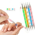 thumbnail image 2 of Nail Pen Designer, Stamp Nail Art Tool con 15 pinceles para pintar uñas, herramienta para puntear uñas, lámina para uñas, cinta de manicura, diamantes de imitación de colores para uñas, 2 of 5