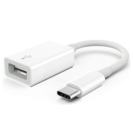 USB-C to USB Camera Adapter, USB 3.0 OTG Cable for iPhone/iPad to Connect Card Reader, USB Flash Drive, U Disk, Keyboard, Mouse, Hubs, MIDI, Plug & Play