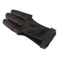 thumbnail image 1 of koolsoo Glove 3 Finger guard Cow Leather Shooting Protective Gear for Left Right, 1 of 9