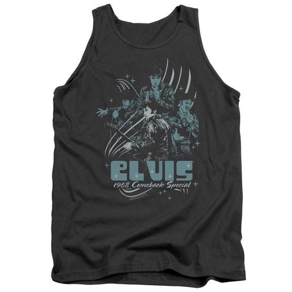 Elvis Presley - 68 Leather - Tank Top - Small