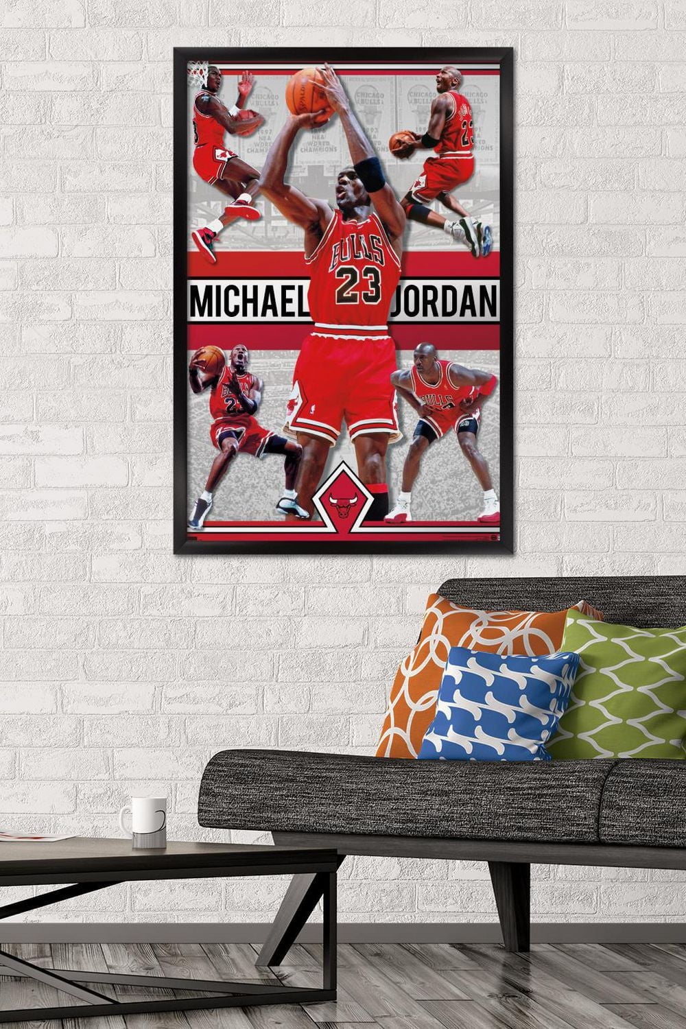 Michael Jordan - Collage Wall Poster, 22.375" x 34"