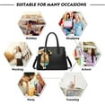 thumbnail image 7 of Handbags for Women Shoulder Bags Soft PU Leather Crossbody Bag Multi-Pocket Tote Bags and Purses, 7 of 7