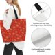 thumbnail image 3 of Balery Tomatoes Bolsa Tote Estilo Estético con Cremalleras, Bolsa de Hombro, Bolsa de Compras Grande y Plegable, 3 of 8