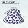 thumbnail image 3 of Balery Boho elephant Sombreros para el sol para hombre y mujer, sombrero de pescador con UPF 50+, 3 of 6