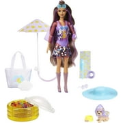 Barbie Color Reveal Sunshine & Sprinkles Doll & Accessories, Sun & Cloud Theme, 25 Surprises