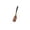 A004- Color D (Style D), variant on Acacia Wood Utensils, Small Wooden Spoon, Wooden Spoon for Cooking, Kitchen Utensil, Home and Kitchen, Daily Cooking, Dark Green Handle, 12 In, 1 Pc