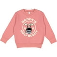 thumbnail image 2 of Inktastic Daddy Golf Buddy Toddler Sweatshirt, 2 of 4