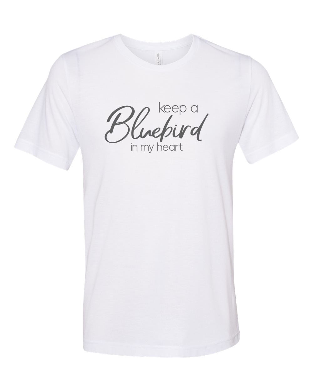 "Keep A Bluebird In My Heart, Country Music Tee, Sublimation T, Gift