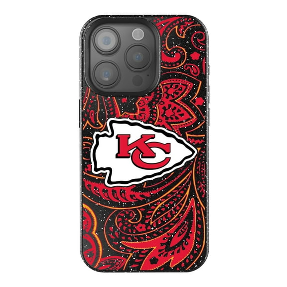 Keyscaper Kansas City Chiefs Paisley Bling iPhone Case