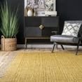 thumbnail image 2 of nuLOOM Eleonora Casual Jute Area Rug, 7' 6" x 9' 6", Eleonora Yellow, 2 of 13