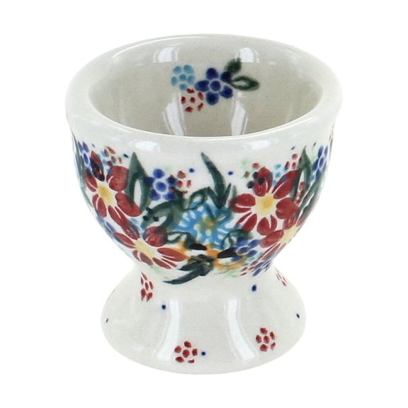Blue Rose Polish Pottery Tara Egg Cup