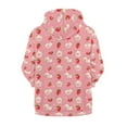 thumbnail image 6 of DISNIMO Pig Hoodie Kids Strawberry Hoodie Girls 14-16 Hoodies with Zipper for Teen Girls Hoodies Sweatshirts Jackets Youth Boys Sweatshirt with Hoodie for Kids Girl Fall Clothes Aesthetic Hoodies, 6 of 7