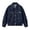 Blue, variant on Men's Y2K Denim Jacket with Zip Up Pockets Blue L