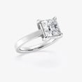 thumbnail image 2 of Ariana Jewel 14K White Gold Plated Rings - 1.8 Ct Princess Cut Diamond Rings for Her - Engagement Designer Silver Rings for Wife - Forever Diamond Ring for Women's - Proposal Delicate Rings for Her, 2 of 3