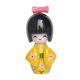 thumbnail image 4 of Figura de muñeca japonesa de dibujos animados en miniatura, pequeña escultura, figura de escritorio, geisha Amarillo B, 4 of 9