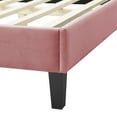 thumbnail image 6 of Modway Soleil Performance Velvet Full Bed in Dusty Rose, 6 of 10