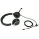 thumbnail image 5 of Auriculares binaurales de oficina con micrófono y control de audio para conector de 3,5 mm e interfaz USB, 5 of 14