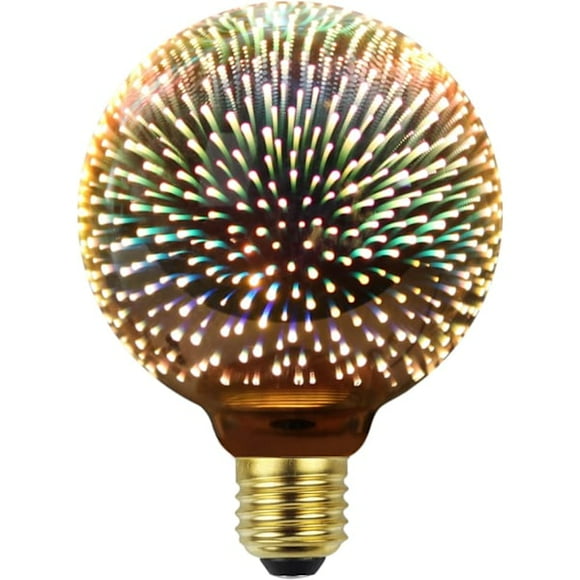 LED Bulbs Vintage Light Bulb Ice Bottle φ95mm 4W Dimmable Edison Bulb 220-240V E27 Special Decorative Light Bulbs