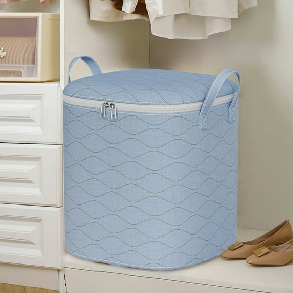 Clothing Closet Storage, Large Storage Bags Clothes Storage Bins Foldable Closets Organizers Storage Containers With Reinforced Handle For Clothing Blanket Comforters Bed Sheets