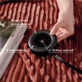 thumbnail image 2 of TEMOGU-Heated Blanket Twin Size 62"x84",ETL Certification-6 Heating Levels Electric Blanket&1-10 Hour Auto Off,Machine Washable Heating Blanket(RED), 2 of 4