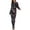Navy, variant on jsaierl Women's Warm Sherpa Romper Fuzzy Fleece Onesie Pajama One Piece Bear Print Cute Zipper Hooded Jumpsuit Sleepwear Playsuit Christmas Pajamas