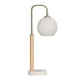thumbnail image 4 of Ashcroft Furniture Auris White Globe Lampshade Table Lamp with Marble Base, 4 of 4