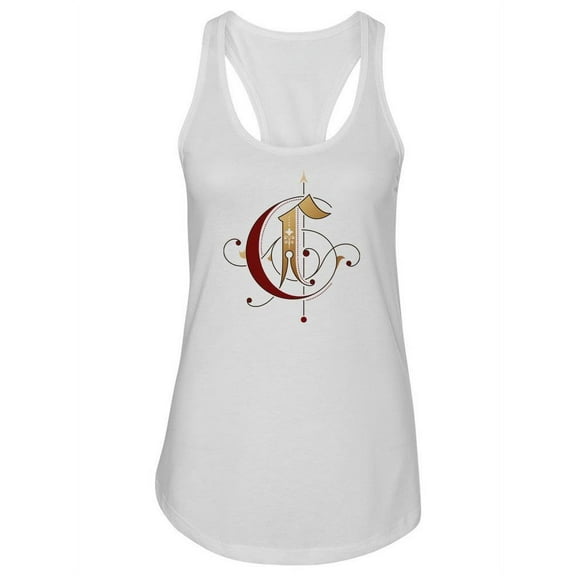 Gothic Initial C Tank Women -Image by Shutterstock, Female x-Large