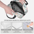 thumbnail image 3 of Easygdp Eiffel Tower Caja de Almuerzo para Mujeres y Hombres, Bolsa de Almuerzo Insulada, Bolsas Reutilizables Impermeables para Viajes, Trabajo y Picnics, 3 of 7