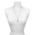thumbnail image 3 of Delight Jewelry Resin Pastel Paint Pony Silvertone Be Strong and Courageous Bar Charm Necklace, 23", 3 of 4