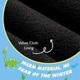 thumbnail image 4 of MoKo Toddlers Winter Mittens, Waterproof Skiing Gloves with Zipper for 2-5 years Girls Boys, 4 of 7