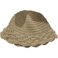 thumbnail image 4 of CoCopeaunts Bucket Hats for Women Soft Folding Fisherman Hat Autumn Winter Warm Pure Color Knit Handmade Ladies Bucket Cap, 4 of 8