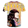 thumbnail image 1 of Camisetas Demon Slayer para bebé (niño o niña), camisetas de manga corta, novedad de verano, camisetas con estampado 3D, disfraces, camisetas de cuello redondo de Anime, camisetas Clothing5T Gao Jinjia LED, 1 of 2