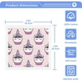 thumbnail image 3 of Dreamtimes 6 PCS Pink Cute Unicorn Baby Washcloths Towel Set, Highly Absorbent & Soft Cotton Wash Cloths 12"x 12" Face Hand Towels for Bathroom, Multi-Purpose Fingertip Towels, 3 of 7