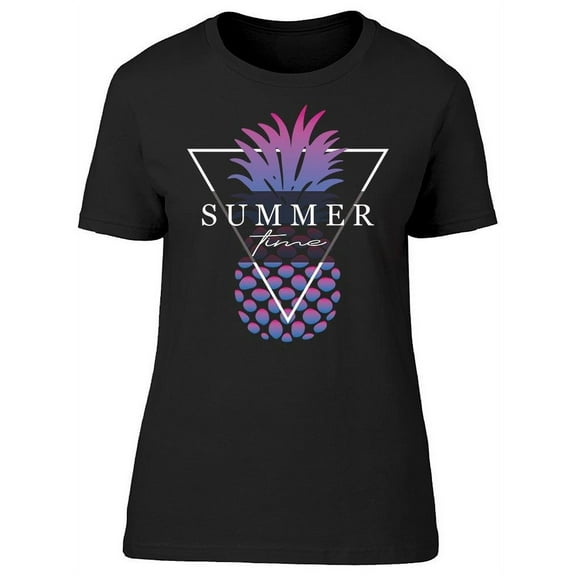 Cool Banner. Pineapple T-Shirt Women -Image by Shutterstock, Female Medium