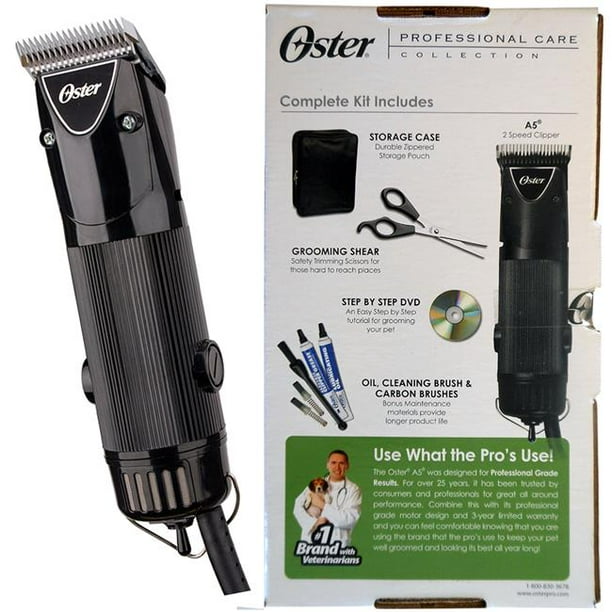 Oster 008OST78005000 Golden A5 2Speed Pet Clipper Kit