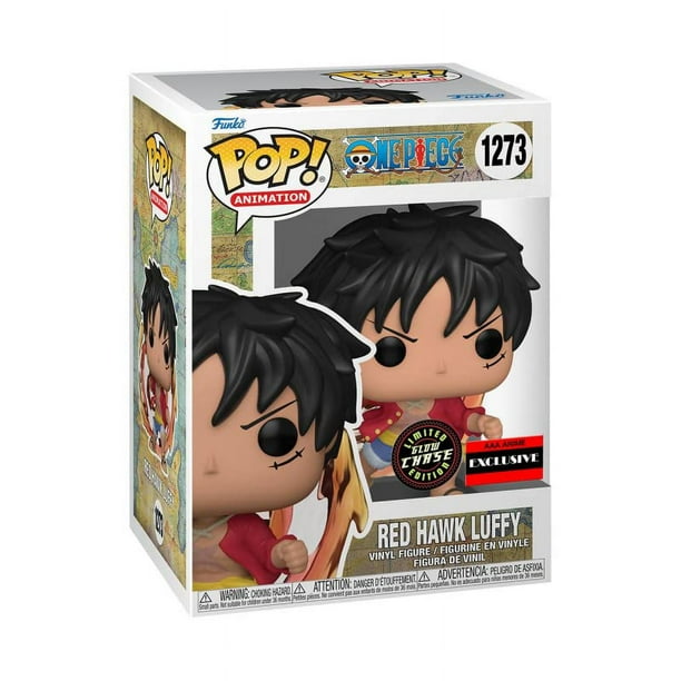 Figura Funko One Piece Monkey D. Luffy Red Hawk GITD