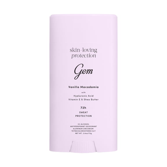 Gem Skin-Loving 72hour Protection Antiperspirant Deodorant Stick: Vanilla Macadamia 2.6 oz