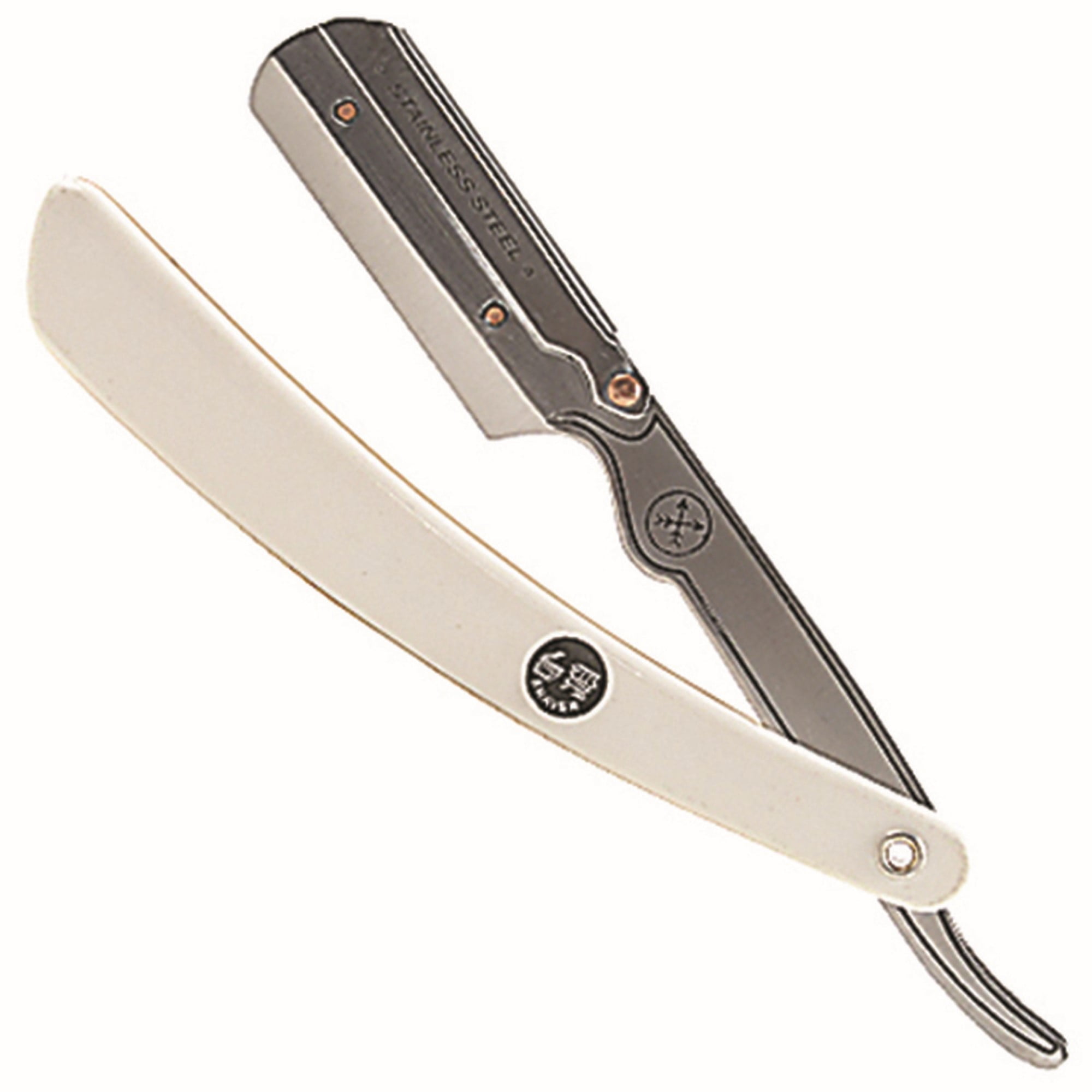 Stainless Steel Straight Edge Barber Razor - Parker SRW & 100