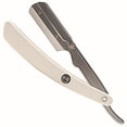 thumbnail image 1 of Stainless Steel Straight Edge Barber Razor - Parker SRW & 100 Shark Super Stainless Blades, 1 of 5