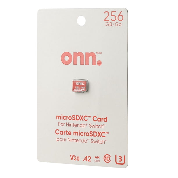 onn. 256 GB microSDXC Gaming Card for Nintendo Switch - Walmart.ca
