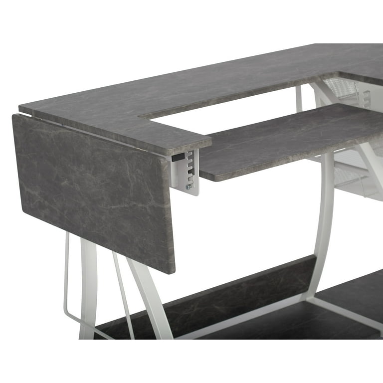 Pro-Stitch Sewing Table White/Concrete - Sew Ready