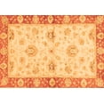 thumbnail image 1 of Ahgly Company Indoor Rectangle Oriental Orange Traditional Area Rugs, 5' x 8', 1 of 4