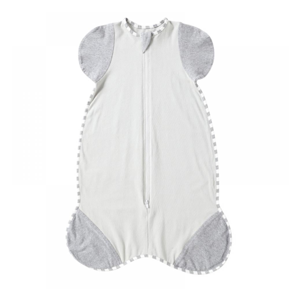 Baby Toddler Kids 100% Cotton Wearable Organic Blanket Sleeping Bag Winter Wrap 