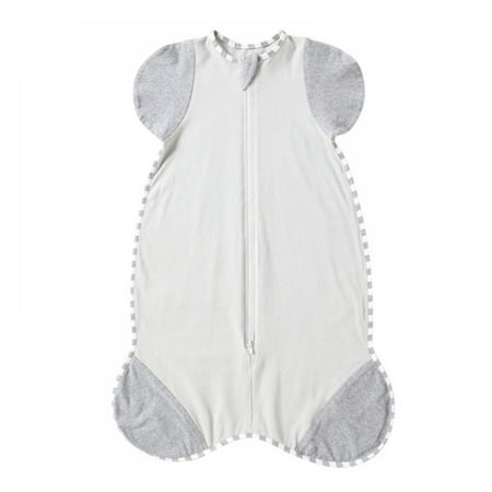 

MOOSUP Pure Cotton Baby Sleeping Bag Children Spring and Summer Air-conditioned Room One-piece Pajamas