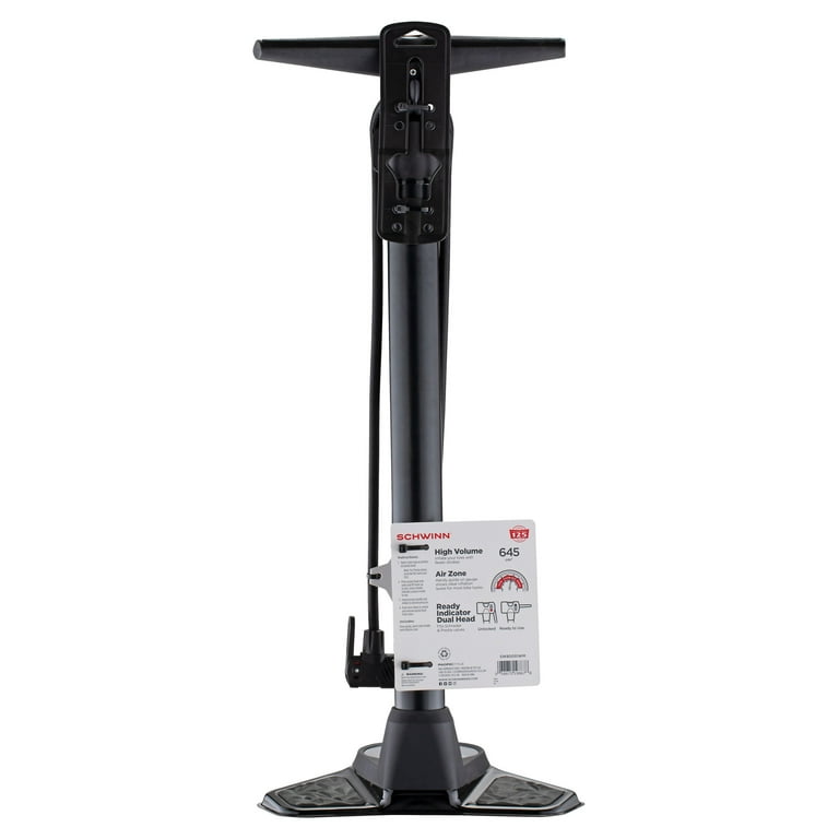 Schwinn Vortex Elite Floor Pump black